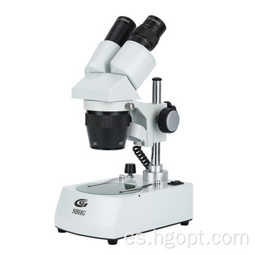 Microscopio estereo binocular Microscopio electrónico